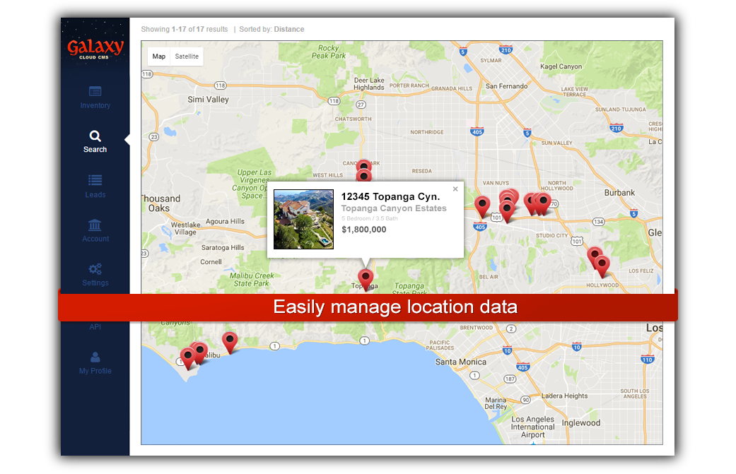 Azure Cloud CMS Location Data